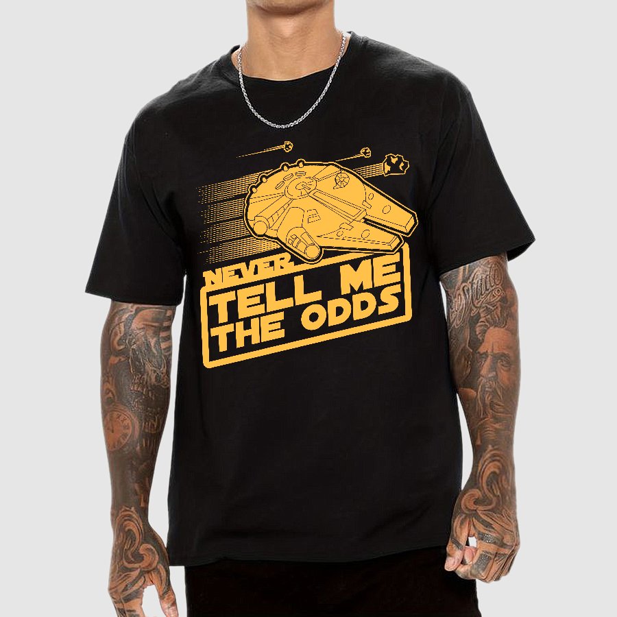 Never Tell Me The Odds Geek T-Shirt