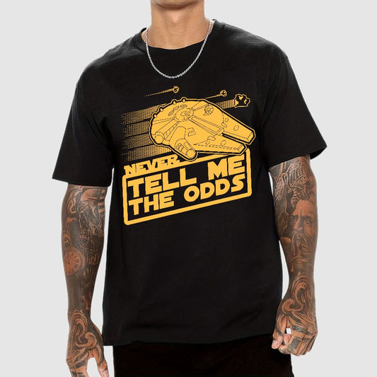 Never Tell Me The Odds Geek T-Shirt