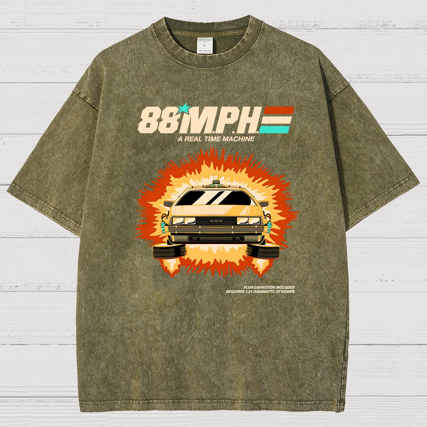 A Real Time Machine Vintage Distressed T-shirt