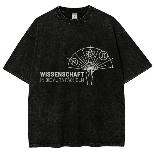Wissenschaft in die Aura fächeln Vintage Distressed T-shirt