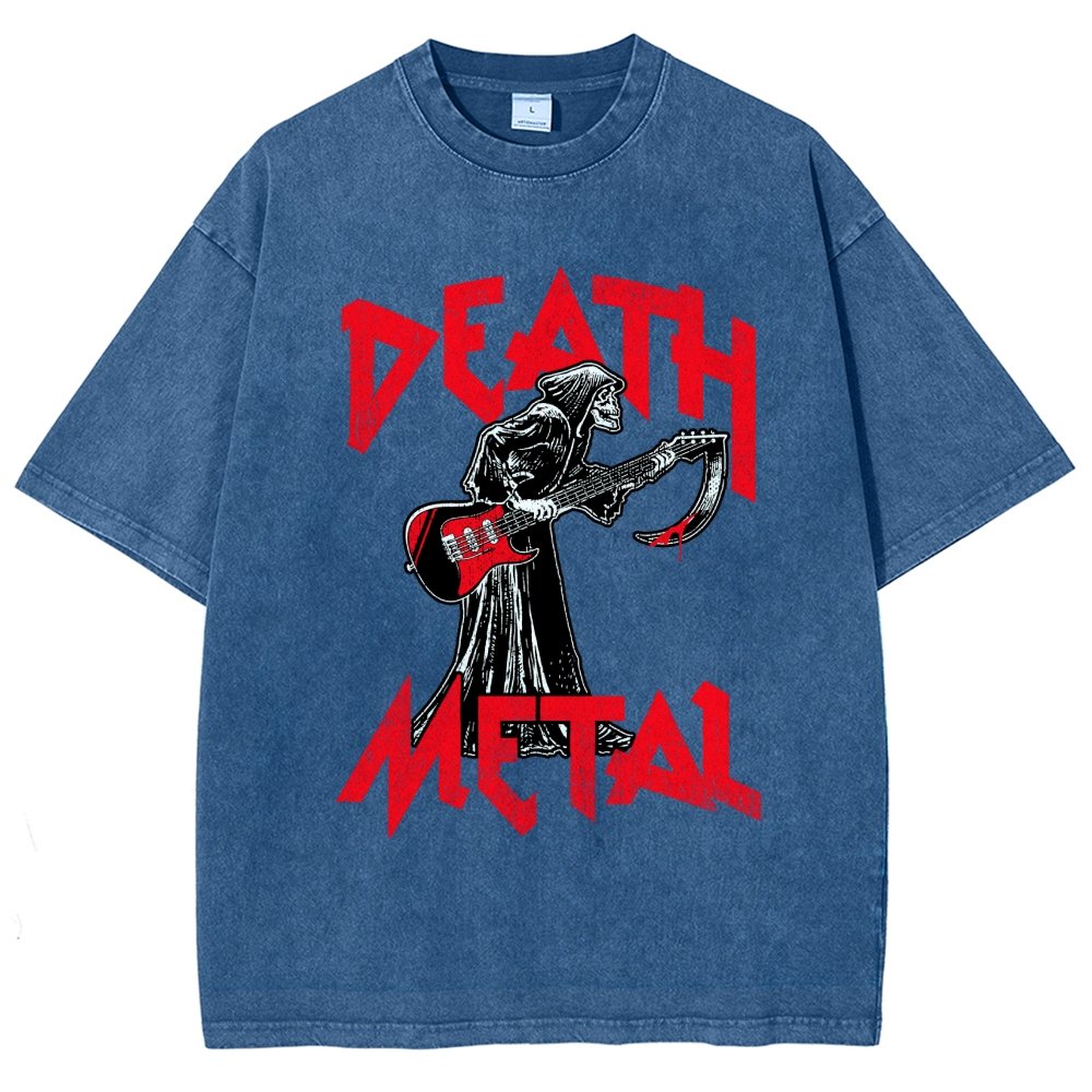 Death Metal Vintage Distressed T-shirt