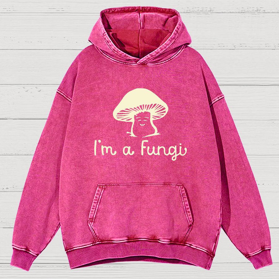 Funny Mushrooms Humor Vintage Distressed Hoodie