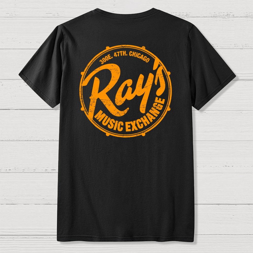 Ray’s Music Exchange Unisex Front And Back Printing Geek T-Shirt