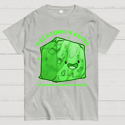 Gelatinous Cute Dungeon Geek T-Shirt