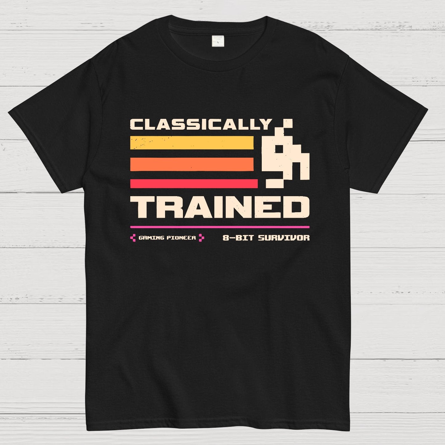 Classically Trained for Retro Gamers Geek T-Shirt