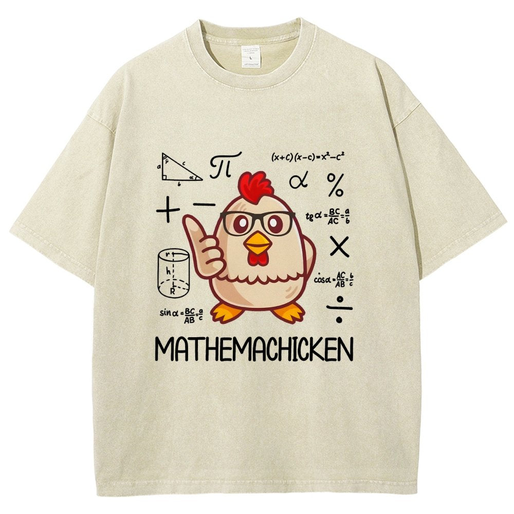Math Pun Vintage Distressed T-shirt