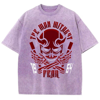 Devil Skull Vintage Distressed T-shirt
