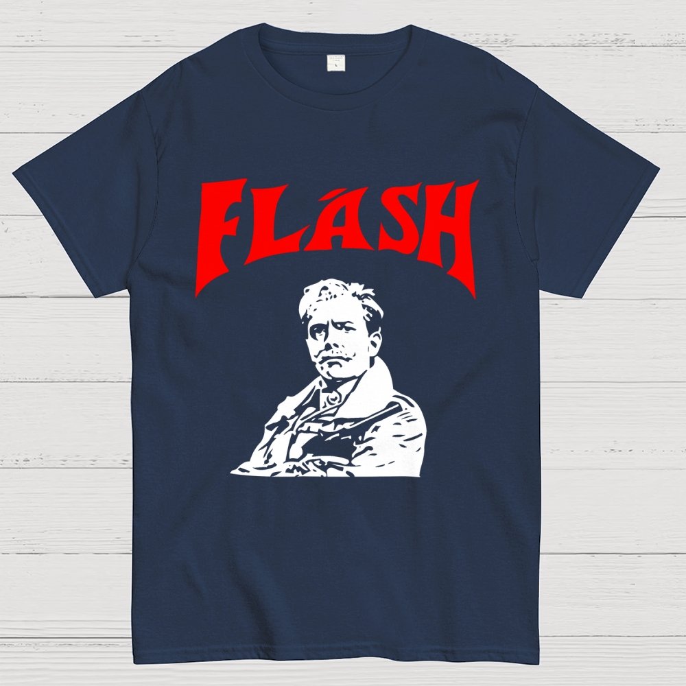 Mystery Hero Flash Spoof Ringer Unisex Geek T-Shirt