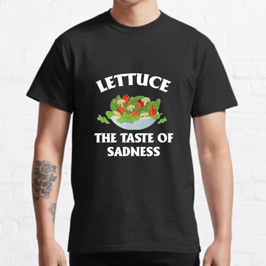 Lettuce The Taste Of Sadness Geeky T-Shirt