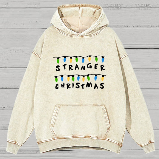Mystery Christmas Vintage Distressed Hoodie