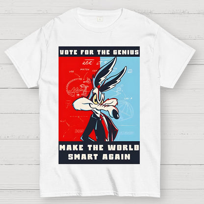 Make The World Smart Again Geek T-Shirt