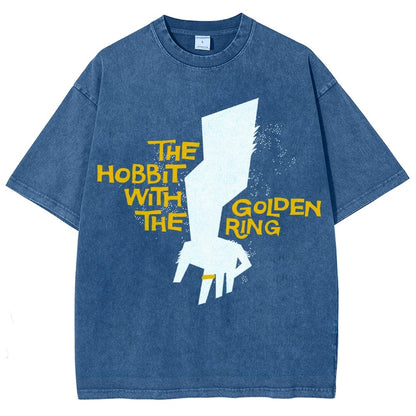 Golden Ring Vintage Distressed T-shirt