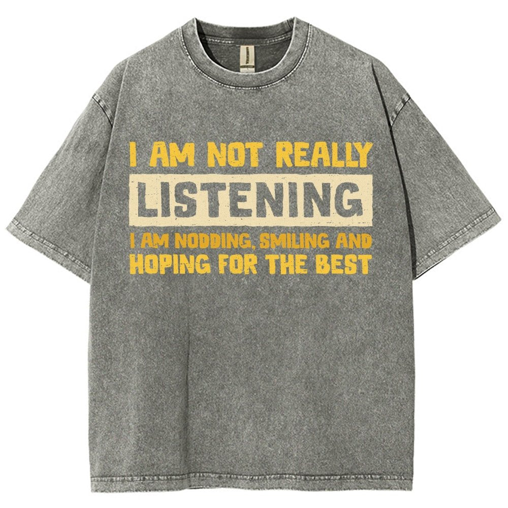 Hoping For The Best Vintage Distressed T-shirt
