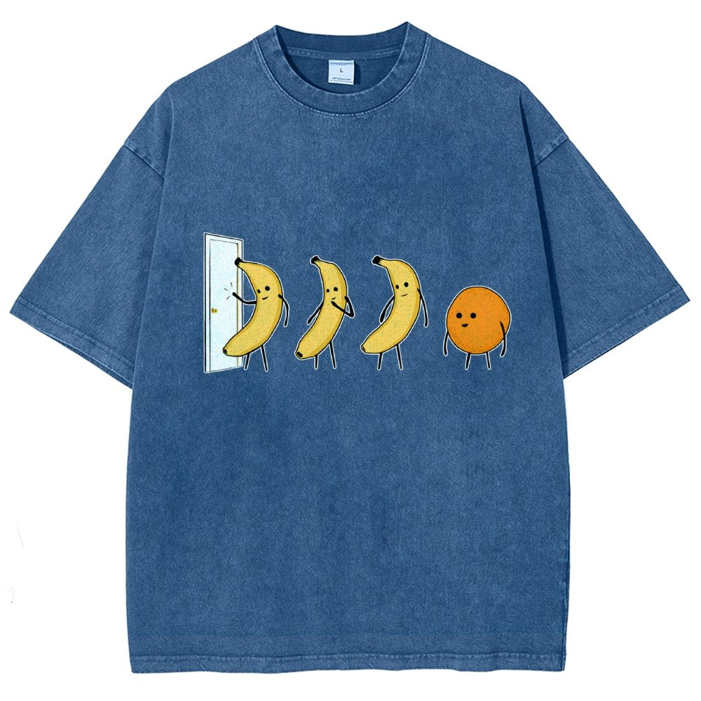 Knock Knock Funny Vintage Distressed T-shirt