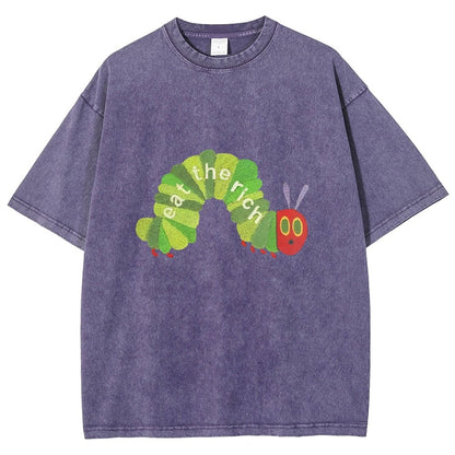 Eat the Rich Vintage Distressed T-shirt