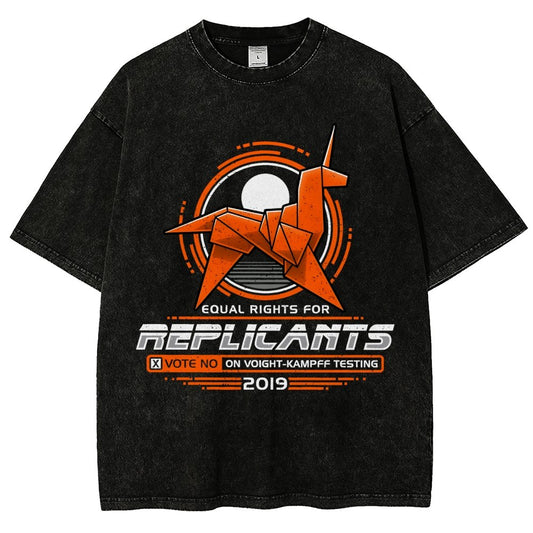 Equal Rights for Artificial Beings Vintage Distressed T-shirt