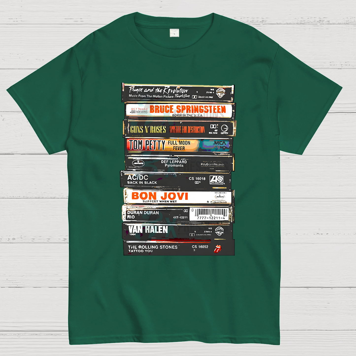 Vintage Rock Cassettes Geek T-Shirt