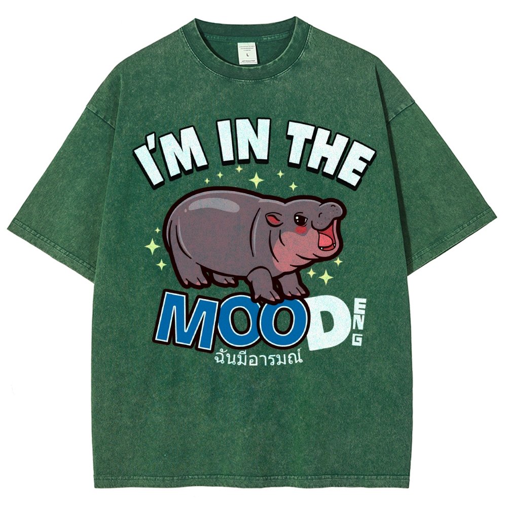 I'm In The MOOd Deng Vintage Distressed T-shirt