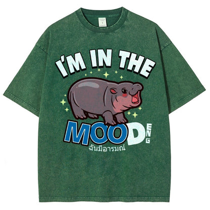 I'm In The MOOd Deng Vintage Distressed T-shirt