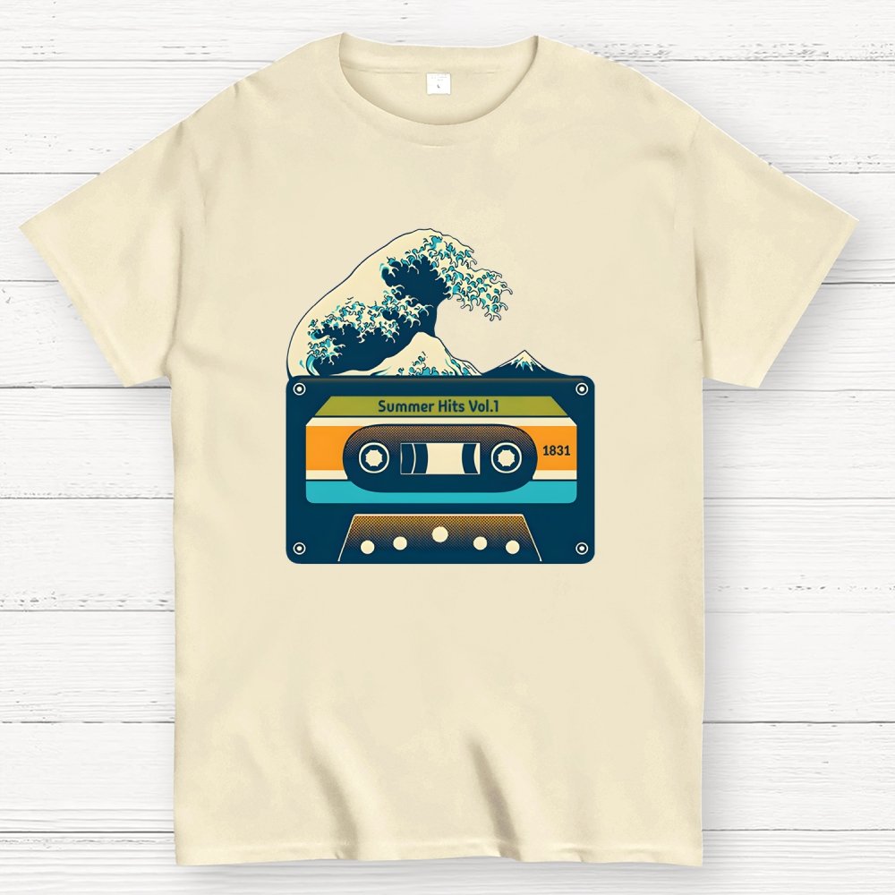 Summer Hits Of Kanagawa Cassette Geek T-Shirt