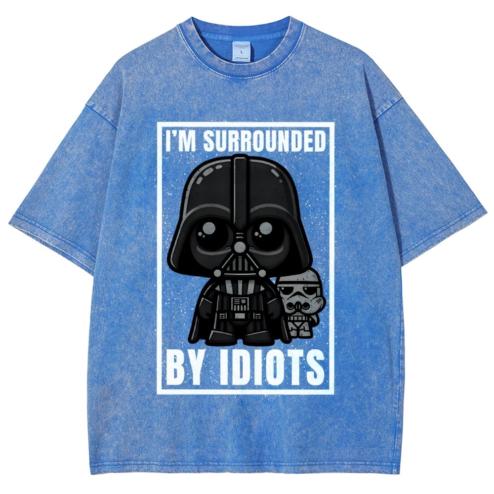 I'm surrounded by idiots Vintage Distressed T-shirt