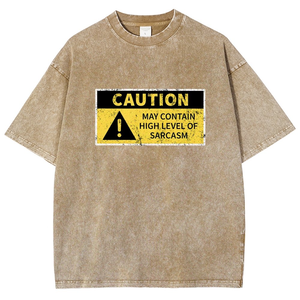 High Level Sarcasm Vintage Distressed T-shirt