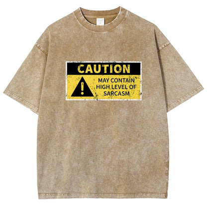 High Level Sarcasm Vintage Distressed T-shirt