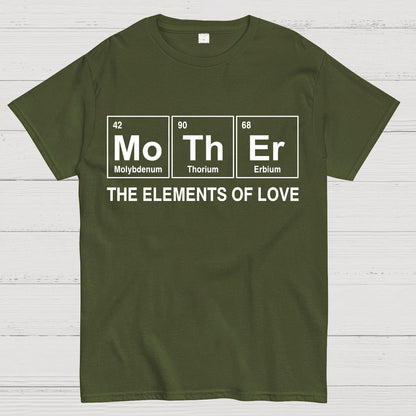 Mother The Essential Element of Love Geek T-Shirt