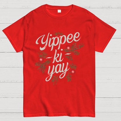 Yippee-Ki-Yay Mother   F***er！Front And Back Printing Geek T-Shirt