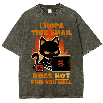 Fur-mal Wishes Vintage Distressed T-shirt