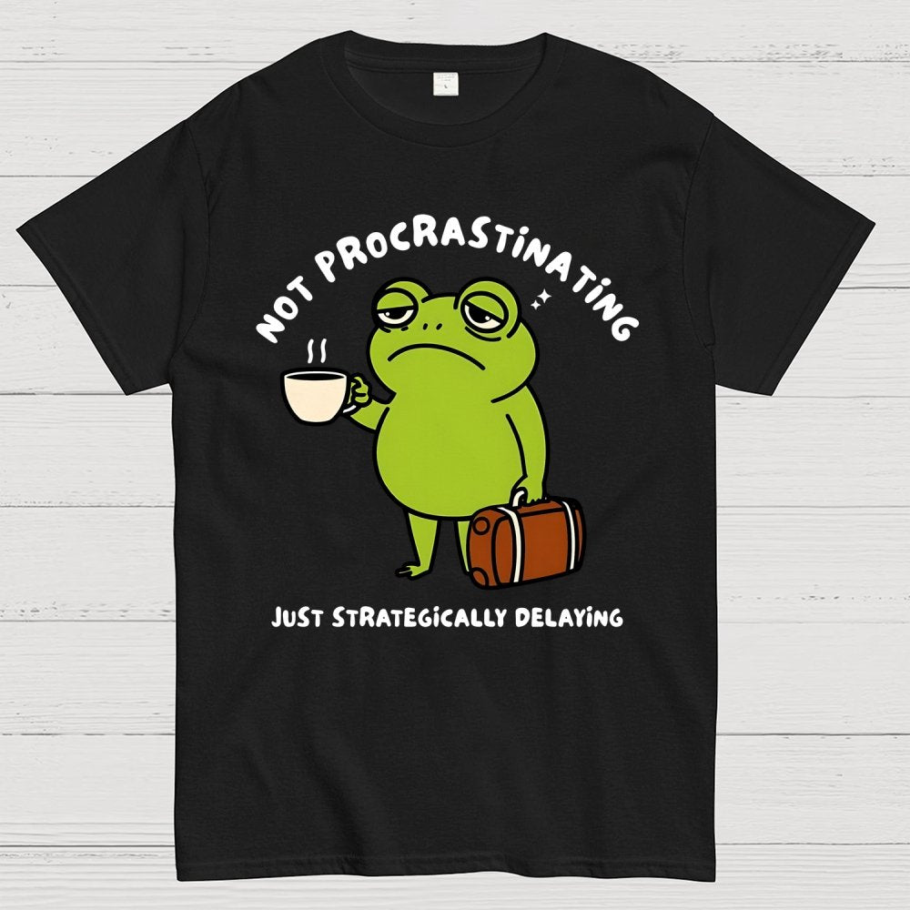 Not Procrastinating Geek T-Shirt