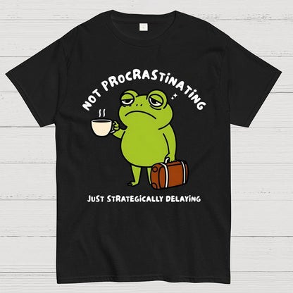 Not Procrastinating Geek T-Shirt