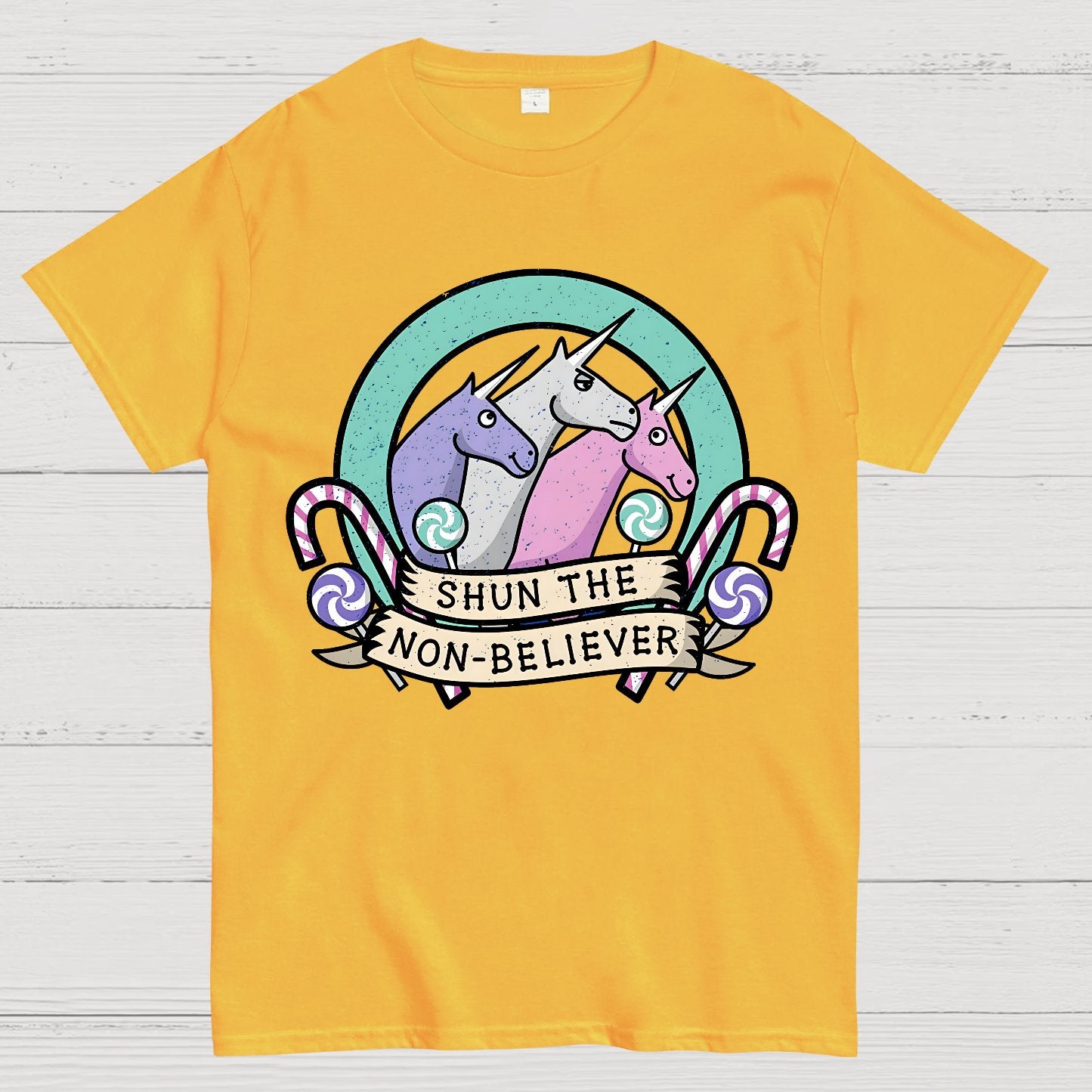 Shun the Non-Believer Geek T-Shirt
