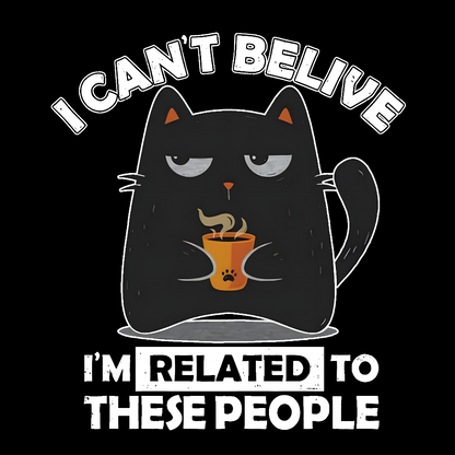 Can't Believe We're Related Geek T-Shirt