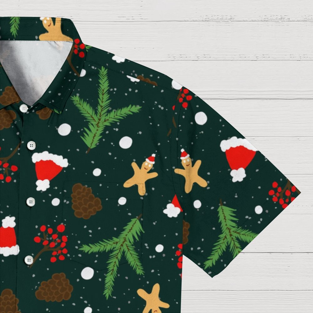 Christmas Cookies Print Geeky Shirt