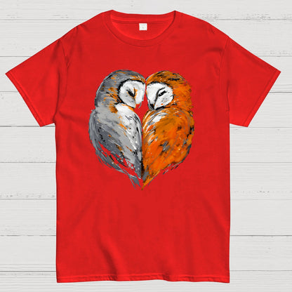 Owls In Love Geek T-Shirt