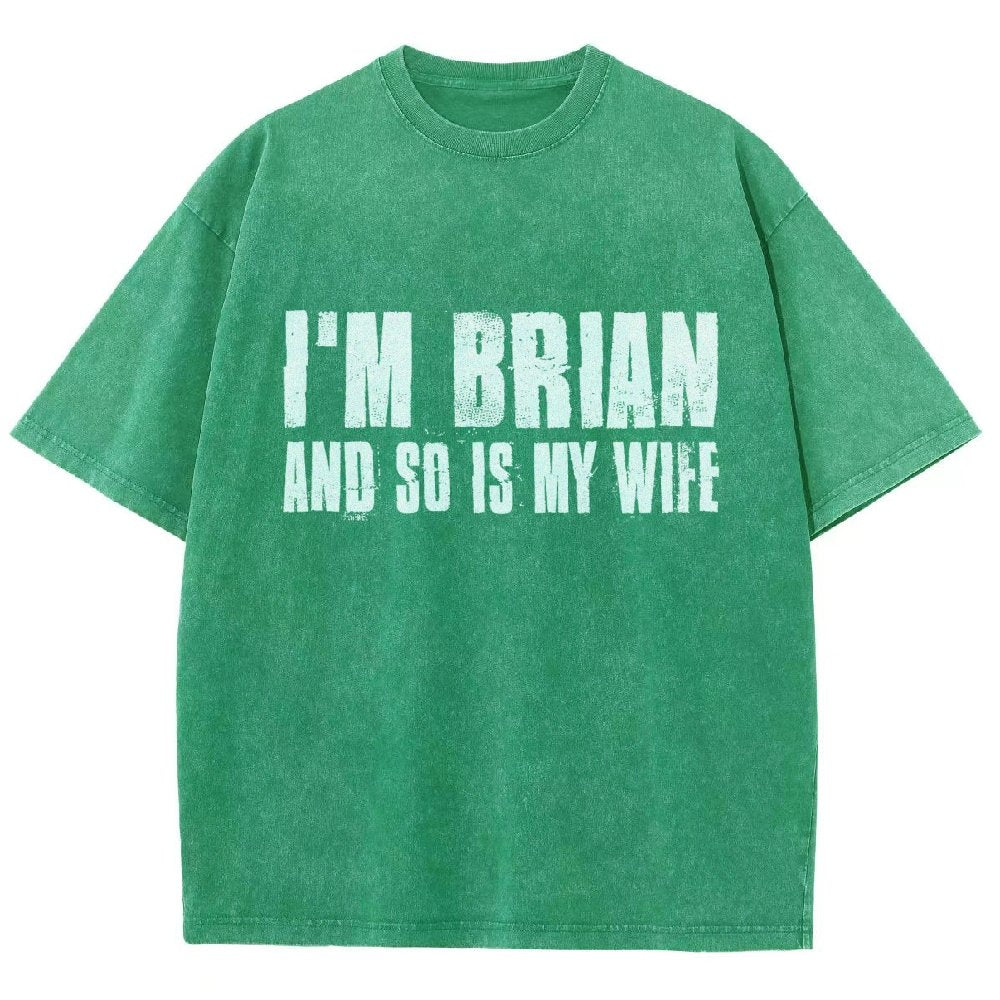 I'm Fred And So Is My Wife Vintage Distressed T-shirt