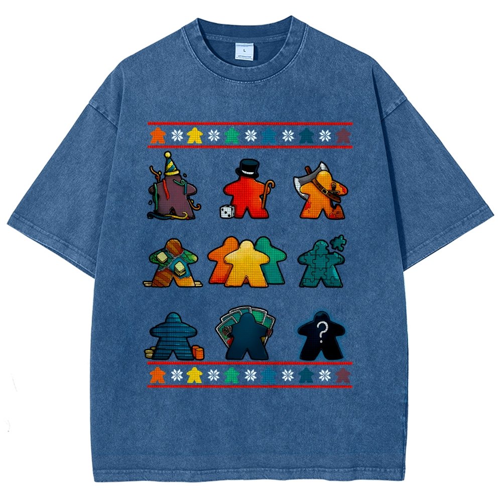 Ugly Boardgame Vintage Distressed T-shirt