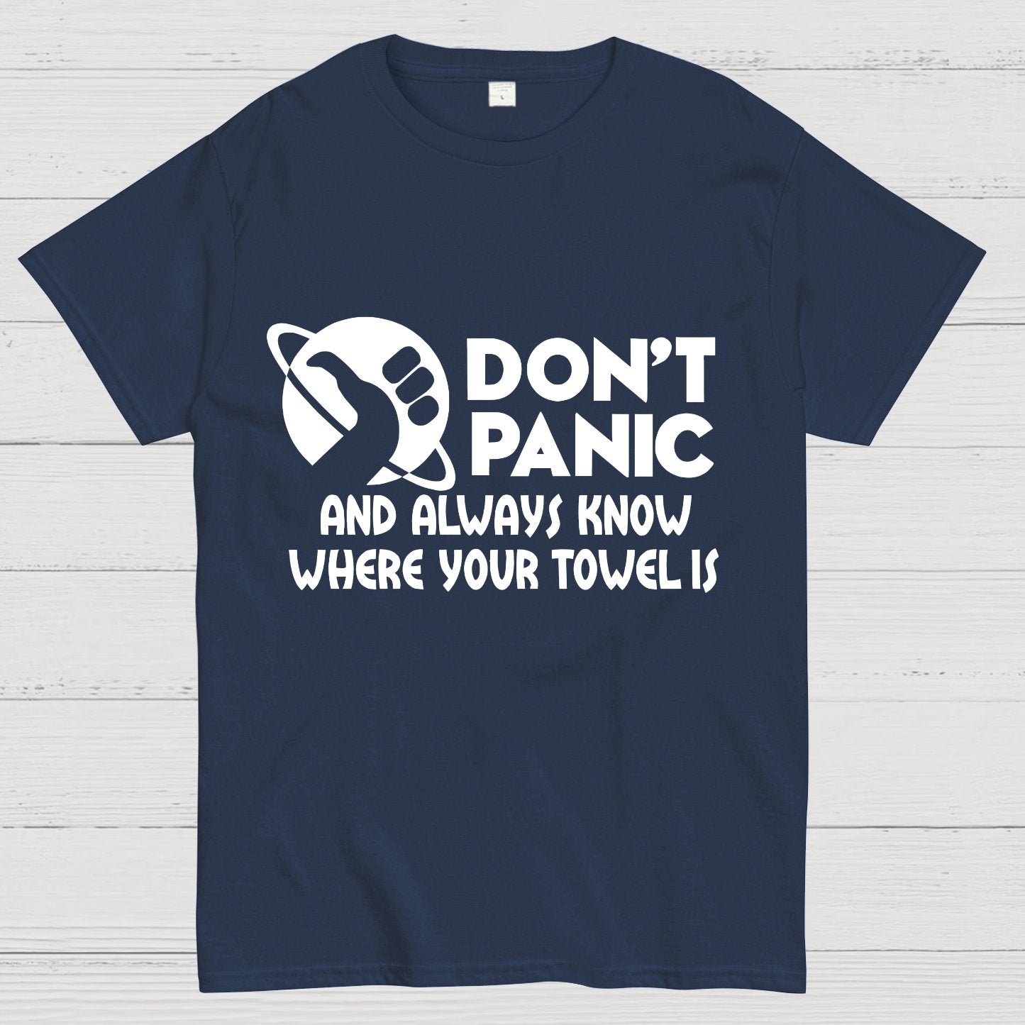 Don't Panic Geek T-Shirt