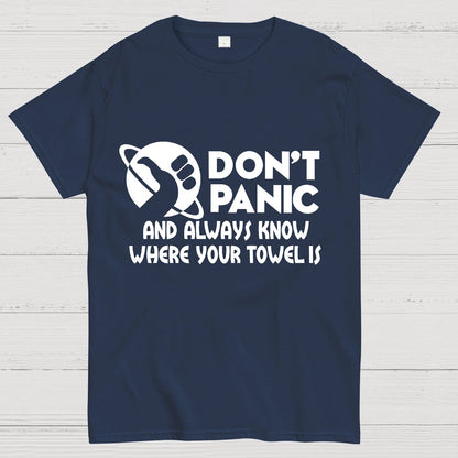 Don't Panic Geek T-Shirt