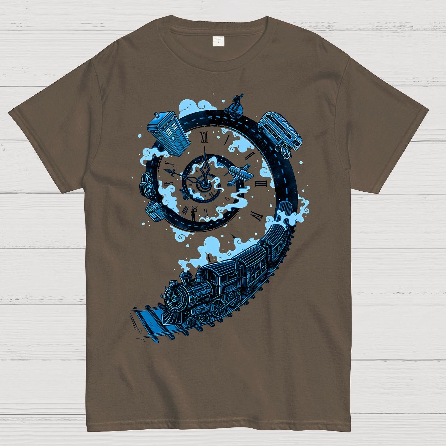 Time Machine Geek T-Shirt