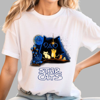 Star Cats Geek T-Shirt