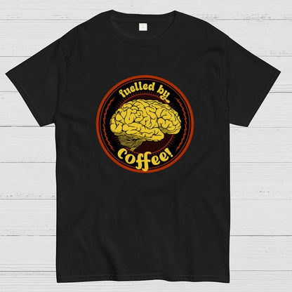 Fulled By Coffee Brain Geek T-Shirt
