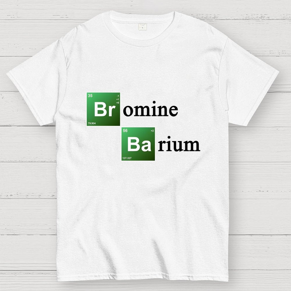 Breaking Bad Bromine Barium Unisex Geek T-Shirt