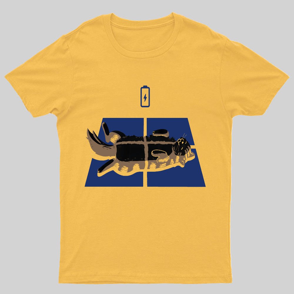 Solar Charging Nerdy T-Shirt
