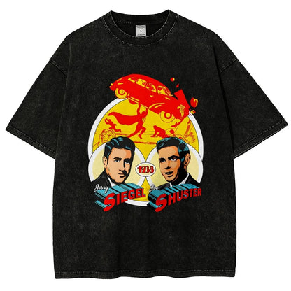 Super History Vintage Distressed T-shirt