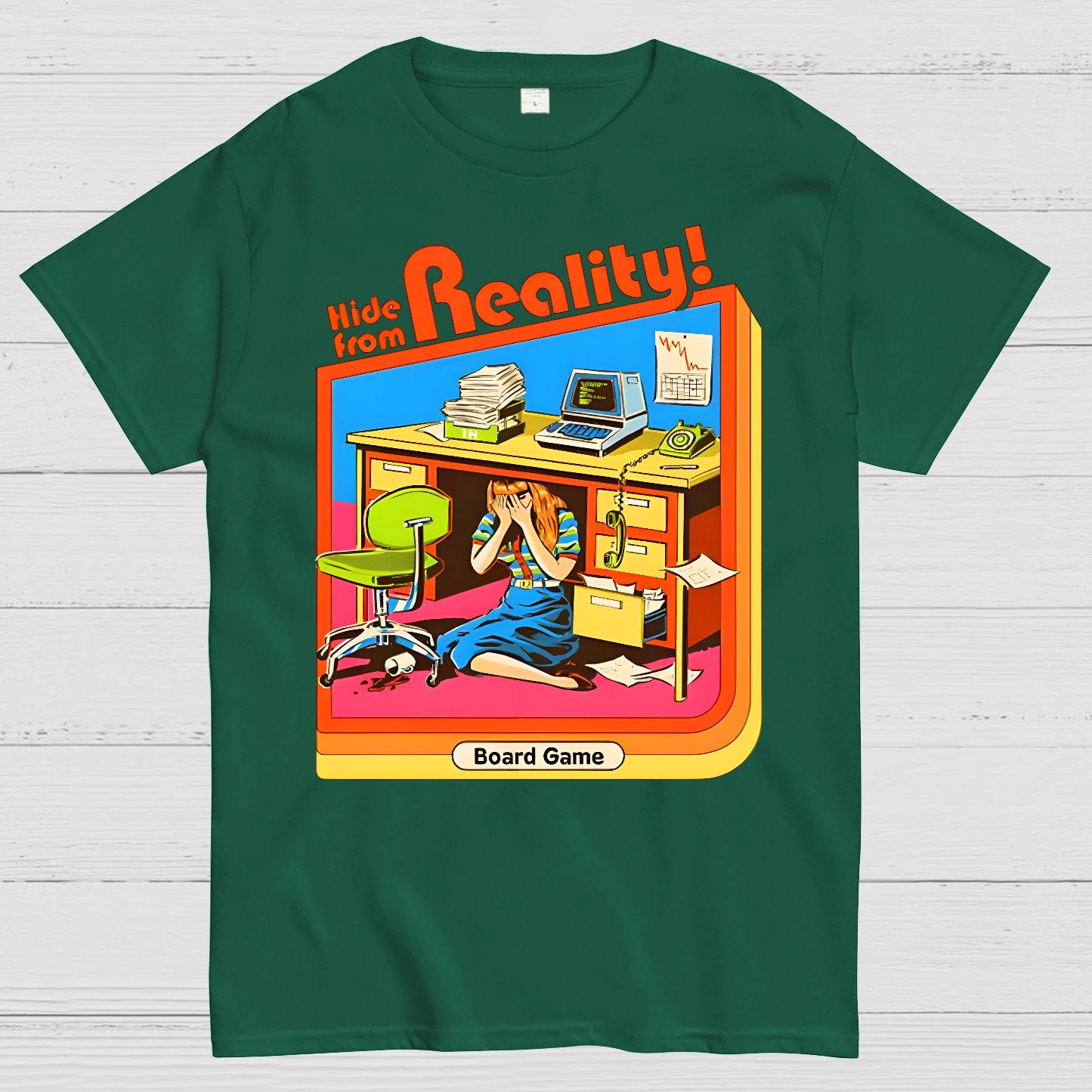 Hide From Reality Geek T-Shirt