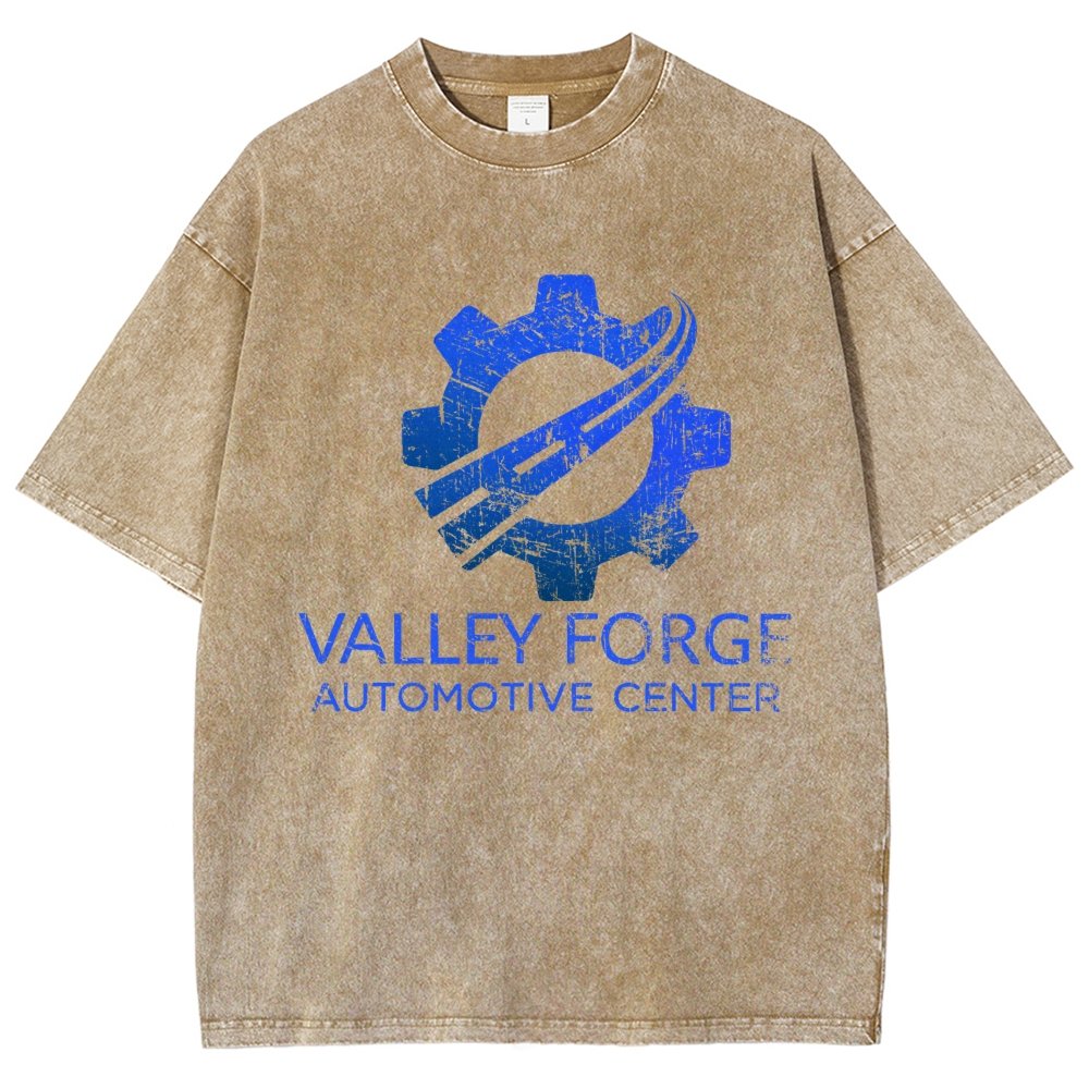 Funny Valley Forge Automotive Vintage Distressed T-shirt