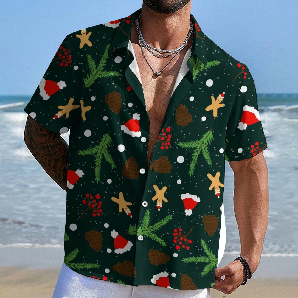 Christmas Cookies Print Geeky Shirt