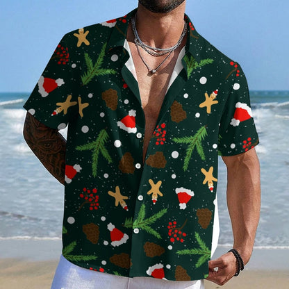 Christmas Cookies Print Geeky Shirt
